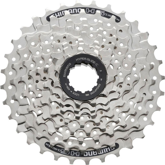 Кассета SHIMANO ACERA HG41, 8 скоростей, 11-34 ECSHG418134