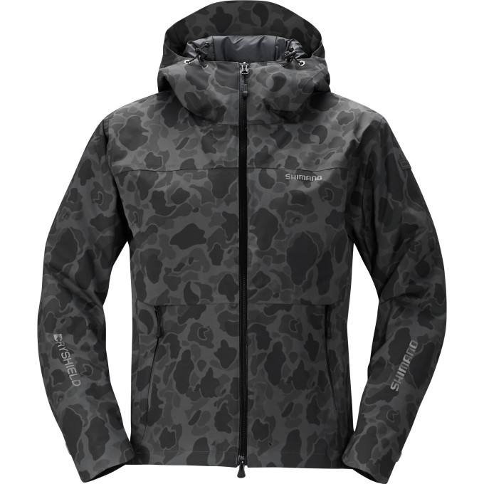 Куртка утеплённая SHIMANO RB-01JS GORE-TEX чёрный камуфляж XL 59YRB01JS69