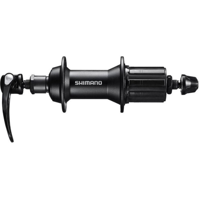 Втулка задняя SHIMANO TOURNEY TY500, 7 скоростей, 32 отверстия, OLD:135 мм, на гайках, черный EFHTY5007EZ